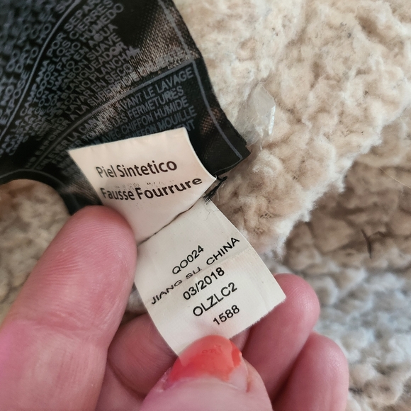 Madden NYC Faux Black Leather Bomber Jacket - Picture 9 of 11